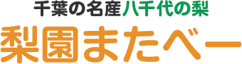 千葉の名産八千代の梨　梨園またべー